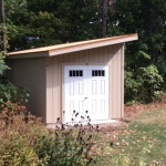 2' cantilevered front soffit